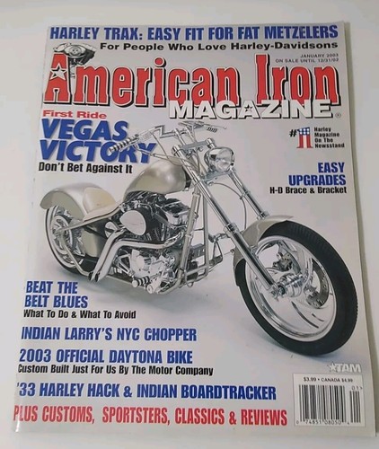 American iron magazine january - iron,