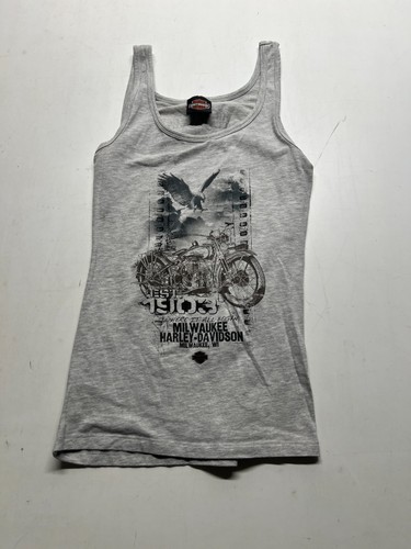 Harley davidson tank top - tank, gray