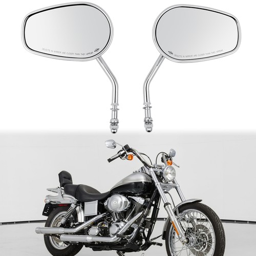 Chrome motorcycle rear view - chrome, rear-view