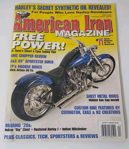 American iron magazine april - iron,