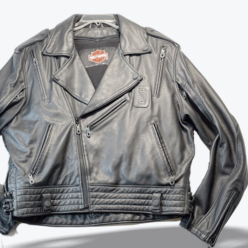 Harley davidson leather biker - leather,