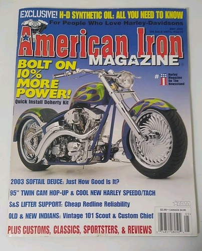 American iron magazine may - american,
