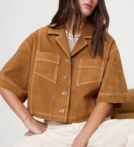 Tan oversized short - tan,
