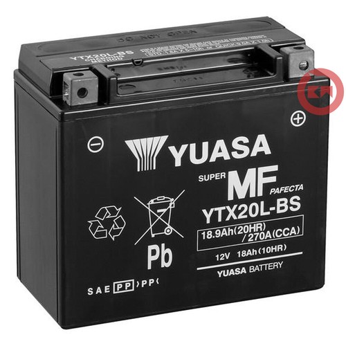 Battery yuasa ytx20l 12v - battery,