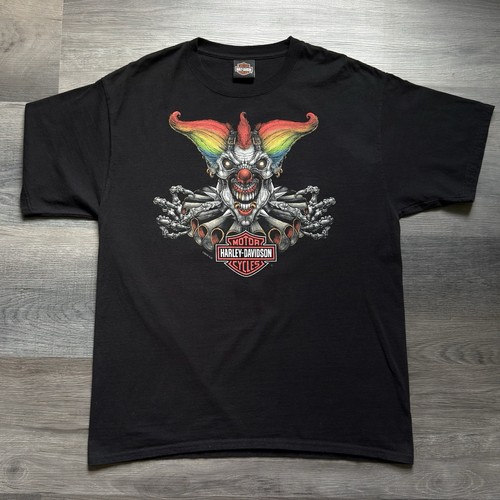 Harley davidson clown - harley, skeleton