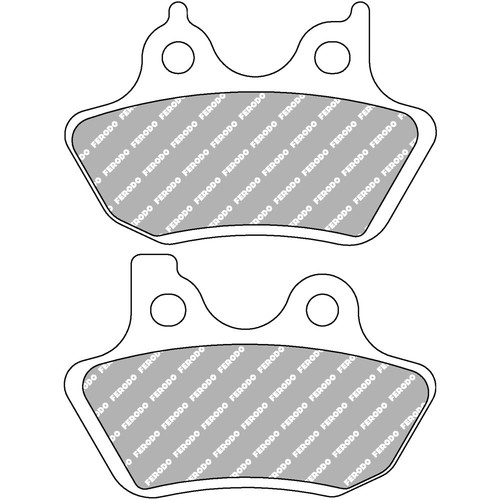 Brake pads ferodo fdb2097p - pads,