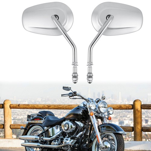 Chrome motorcycle mirrors for - motorcycle,