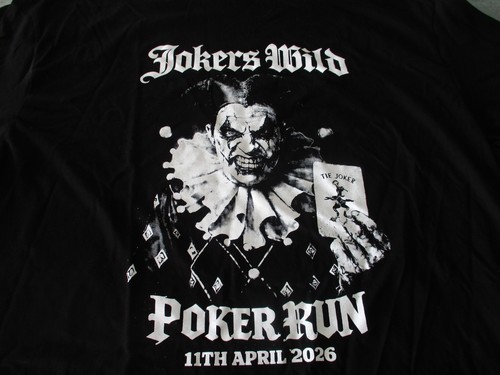Jokers wild shirt - poker, run
