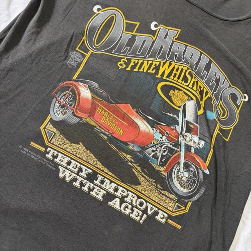 Vintage 80s harley davidson - harley,
