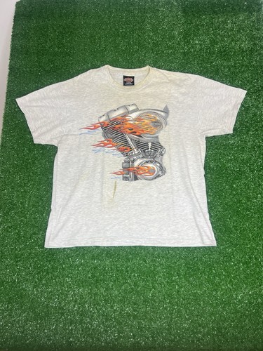 Vintage harley davidson flame - harley,