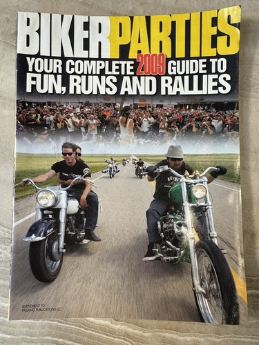 Vintage biker parties - biker,