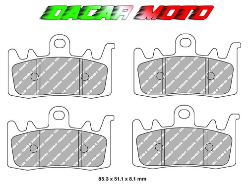 Brake pads ferodo front - ferodo,