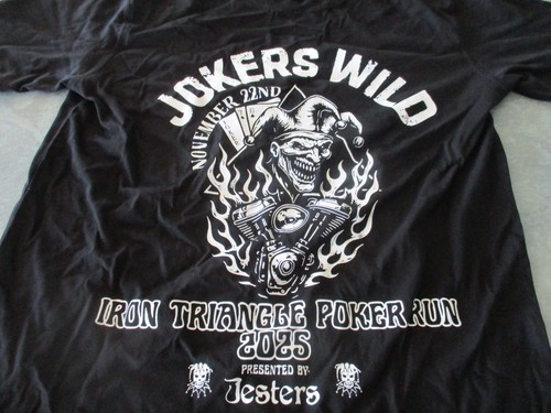 Jokers wild shirt poker run - t,