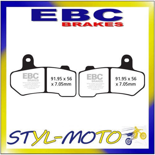 Fa409hh synthetic brake pads - fa409hh,