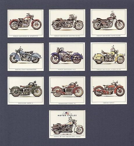 Classic american motor cycles - classic,